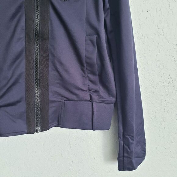 Cabi Navy Blue Chance Full Zip Moto Jacket - Picture 2 of 7